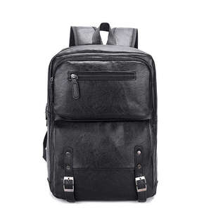 Mochila para Portátil de Moda Unisex de Lujo al por Mayor, Impermeable, de Cuero PU, Forro de Poliéster, Cierre de Cremallera, Capacidad Personalizable - Product Image 4