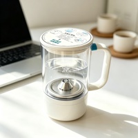 Gobelet à ozone rechargeable en plastique/verre, purificateur d'eau à ozone, marque privée OEM, dropshipping, logo personnalisé, expédition mondiale en gros