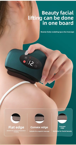Dispositivo Eléctrico Multifuncional de Gua Sha, Instrumento Recargable de Raspado con Piedra Bian para Uso Doméstico, Belleza y Bienestar - Product Image 4