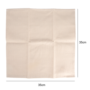 ノンスクラッチコットンディッシュラグ多目的厚手耐久速乾性ソフトコットンワッフル織りキッチンタオル皿掃除布 - Product Image 4