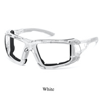 Lunettes de protection Beckon pour pickleball, anti-vent, anti-poussière, résistantes aux chocs, lunettes de sécurité sportives, verres transparents, unisexe