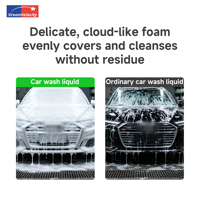 Shampoo pour lavage de voiture, mousse riche, puissant détachant, formule douce sans rayures pour la protection de la peinture automobile et la restauration de la brillance