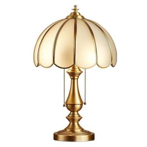 Lámpara de Mesa de Lujo Europea, Totalmente de Cobre, Estilo Americano Retro Moderno, Cálida y Creativa, Lámpara de Pie para Dormitorio, Sala de Estar, Estudio, con Función de Atenuación - Product Image 3