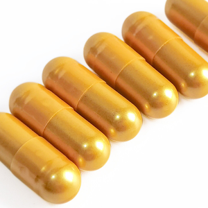 Cápsulas Herbales Doradas para Hombres, Suplemento Dietético para Energía, Caja de 10 Unidades, Se Admite Marca Privada - Product Image 3