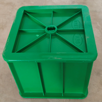 Molde para Cubos de Hormigón de Plástico ABS de 150 mm, Estándar ASTM, con 1 Año de Garantía