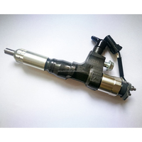 Inyector de Combustible Diésel Original 095000-6613, Conjunto de Inyector 23670-E0021 23670-E0020 para Motor Common Rail J08E