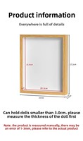Vitrine de présentation pour raquette de ping-pong 2026, 3 couleurs, en bois massif, avec verre transparent, pour objets sportifs
