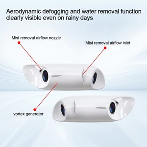 Monitor DVR para Auto de 6 Pulgadas con Vista Lateral y Detección de Punto Ciego, Pantalla Táctil de 4 Canales, Cámara de Visión Lateral Izquierda y Derecha, Lente Dual AHD 720P - Product Image 3