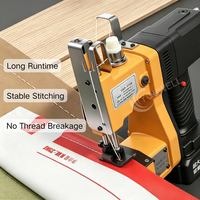 Machine à coudre portative sans fil pour sacs tissés, 2.6AH 4.0AH, avec batterie au lithium et coupe-fil automatique, scelleuse de sacs portable