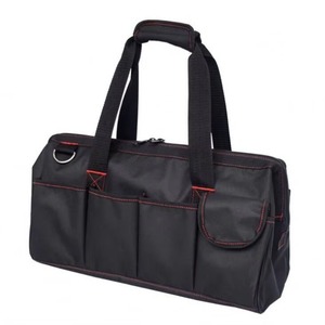 Échantillon gratuit : Sac de rangement pour outils de 18 pouces, sac à outils multi-usages robuste à ouverture large avec bandoulière réglable - Product Image 4