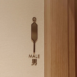 Panneaux WC pour hommes et femmes, panneaux directionnels gauche/droite, numéros de porte, écran LED, affichage IP54, résistant aux intempéries, à suspendre - Product Image 2