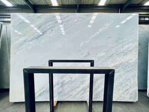 Elegant Natural Polished Crystal <strong>Blue</strong> <strong>Marble</strong> <strong>Countertop</strong> and Kitchen Island - Product Image 5