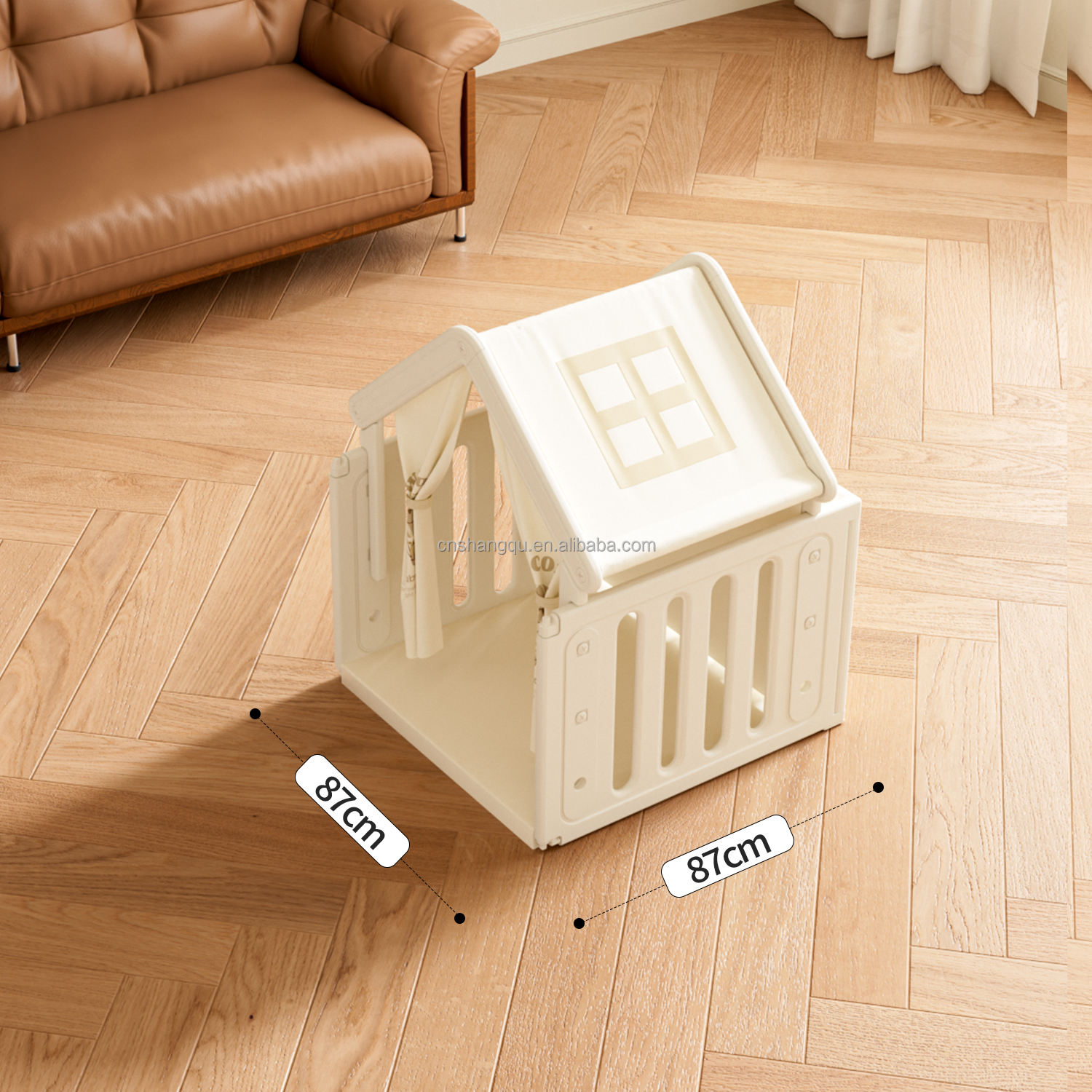 Parc pour bébé/jojo 2 blanc avec tapis