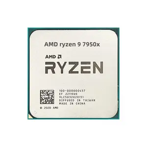 AMD Ryzen 9 7950x Máy Tính 16-Core 4.5 Ghz Với Ổ Cắm Am5 170W Máy Tính Để Bàn Bộ Vi Xử Lý CPU