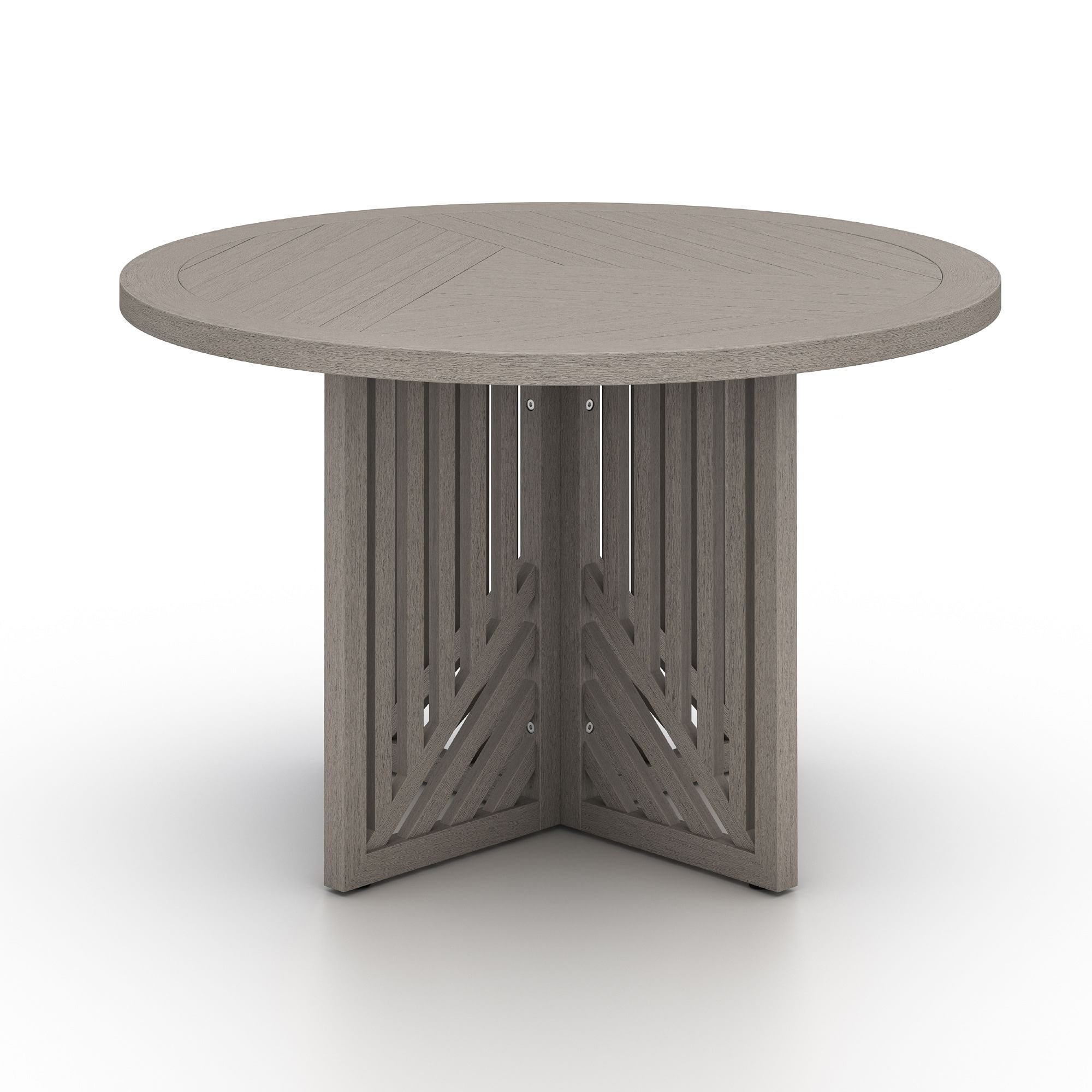 Garden Furniture Dining Teak outdoor Set Wooden Round Table  table and chairs