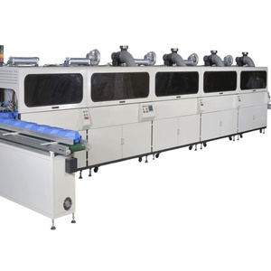 Machine de sérigraphie automatique haute vitesse leader en Chine, 1-2-3-4 couleurs, pour seaux, barils, industries agricoles, neuve ou d'occasion, avec moteur et PLC - Product Image 2