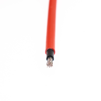 TÜV-Zulassung Rot Schwarz DC 4 MM2 6 MM2 10 MM2 16 MM2 PV-Solar kabel Kabel für Solar panel