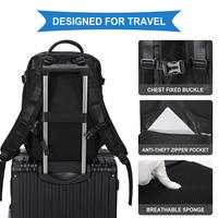 Sac à dos de voyage Sac à dos de randonnée Bagages de vol approuvés par la compagnie aérienne de grande capacité Sac à dos de voyage avec port USB