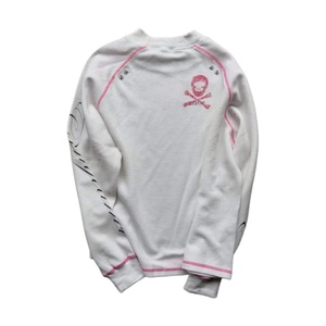 Maglietta <span class=keywords><strong>Termica</strong></span> a <span class=keywords><strong>Maniche</strong></span> <span class=keywords><strong>Lunghe</strong></span> Personalizzata in Tessuto Waffle 100% Cotone Stampata per Uomo - Product Image 4