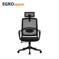 EGROspace Fabricant Grossiste de Mobilier - Chaise de Bureau Exécutive Ergonomique Pivotante à Dossier Haut pour Dirigeant et Employé