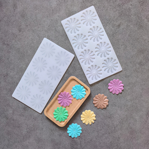 Spirale <span class=keywords><strong>cercle</strong></span> forme ronde chocolat transfert <span class=keywords><strong>pochoir</strong></span> moule Silicone moule bricolage gâteau Dessert insérer cuisson <span class=keywords><strong>pochoir</strong></span> bonbons moule - Product Image 2