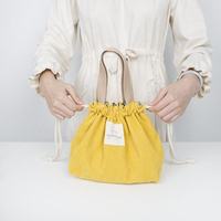 Orduroy-anvas para centro comercial, bolsa de regalo