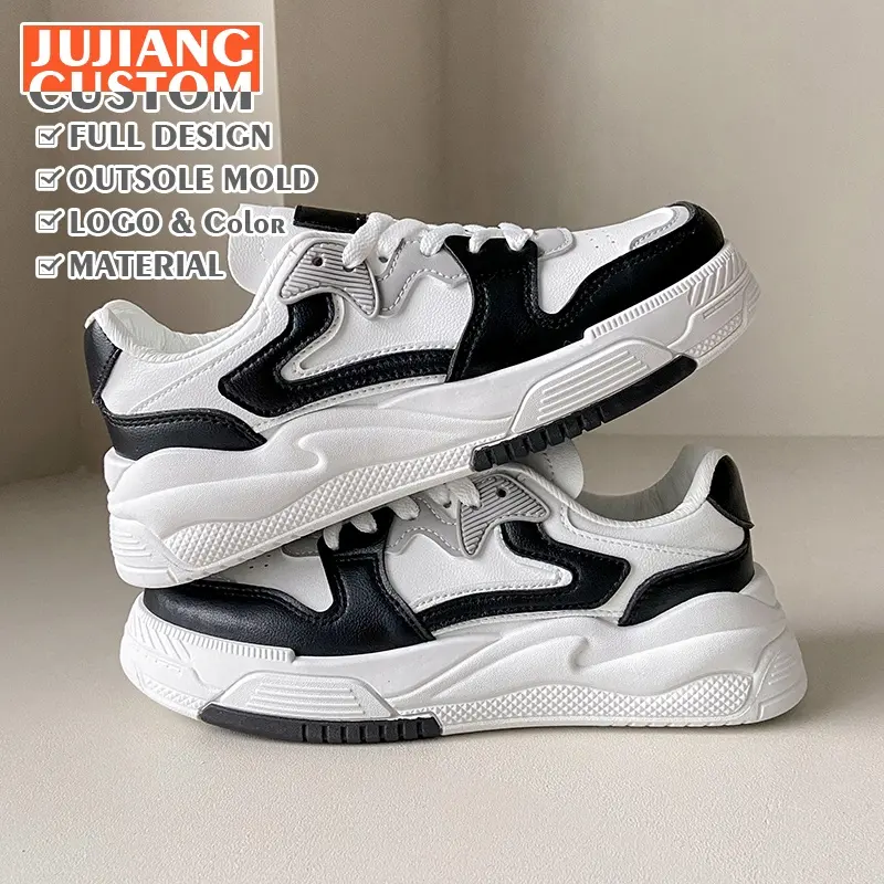 2023 Fashion Korean Platform Sports Shoes Flat Female Sneakers Women Tennis Spring Casual Vulcanize Shoes custom Running Basket