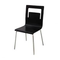 Chaises de salle à manger d'occasion, extensibles, en tissu crocheté en fibre, noires, pour cantines scolaires chinoises, restaurants de restauration rapide, table et chaise
