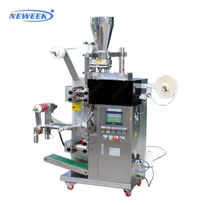 NEWEEK automatic triangle Small Inner and Outer coffee bag pyramid tea packaging machine for small business