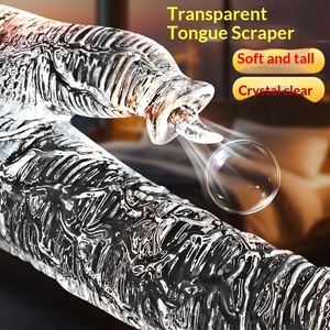 Fabricant en gros de jouets sexuels pour adultes, gode réaliste transparent, grand gode, imperméable, matériau doux pour la peau, contrôle manuel, féminin - Product Image 4