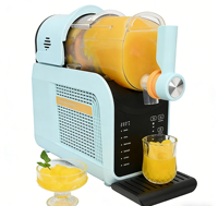 Máquina de Granizados Casera Ultrasilenciosa OEM, Sin Necesidad de Hielo, para Hacer Granizados de Vino en Casa, Limpieza Inteligente, Máquina de Helados Personalizada 6 en 1