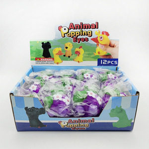 Juguetes Blandos de Frutas con Ojos Saltones, 12 Piezas por Caja, Divertidos Juguetes Sensoriales Antiestrés, Regalos para Fiestas de Cumpleaños - Product Image 6