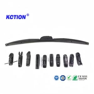 KCTION 2025 Meilleure vente Bande de caoutchouc naturel en acier inoxydable de haute qualité Balai d'essuie-glace hybride multifonctionnel taille 14/28 - Product Image 1