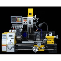 Machine combinée tour, fraiseuse et perceuse horizontale miniature 3 en 1 JYP300VF
