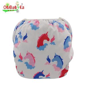 Bayi Tahan Air Adjustable Renang Popok Kain Reusable Mudah Dicuci Bayi Popok - Product Image 3