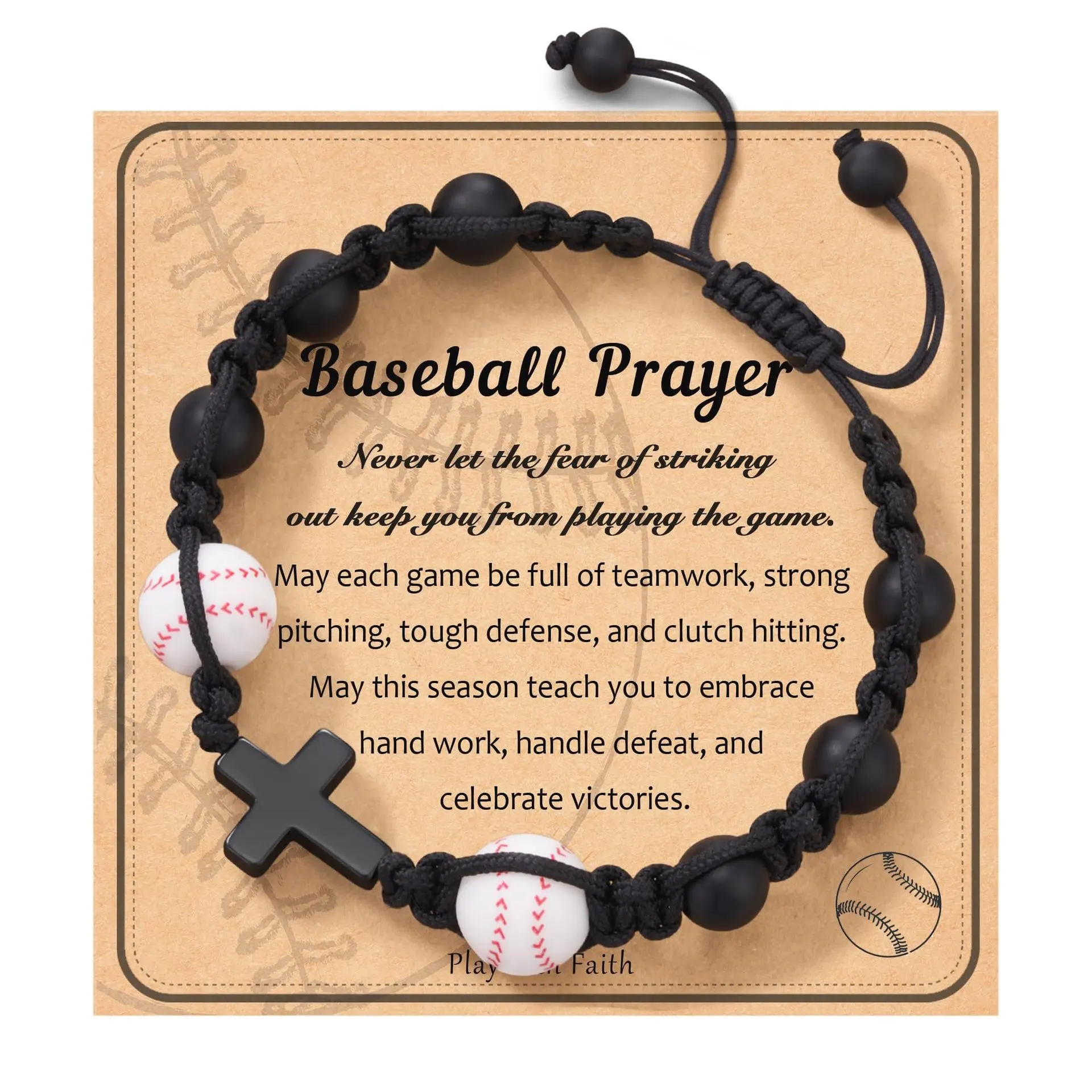 Baseball Basketball Football Soccer Volleyball Presentes Pedra Natural Baseball Cross Pulseiras para Adolescentes Idéias com Presente Mensagem Carro