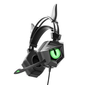 Tai Nghe Trùm Đầu Mềm Tai Nghe Chơi Game Có Dây Âm Thanh Vòm <span class=keywords><strong>USB</strong></span> <span class=keywords><strong>3D</strong></span> Tai Nghe 7.1 Có Đèn LED RGB - Product Image 5