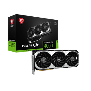 Tarjeta gráfica MSI GeForce <span class=keywords><strong>RTX</strong></span> <span class=keywords><strong>4090</strong></span> <span class=keywords><strong>VENTUS</strong></span> 3X 24G para escritorio, novedad - Product Image 1
