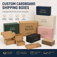 Boîtes en carton ondulé à triple paroi à prix avantageux pour les commandes en gros, petites boîtes en carton ondulé pour l'expédition de fruits et de cadeaux