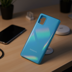 Cubierta de Batería para Samsung Galaxy A51, Panel Trasero Azul de Repuesto, Material ABS - Product Image 3