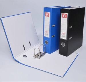 2025 một bên <span class=keywords><strong>PVC</strong></span> văn phòng Vòng chất kết dính LEVER Arch tập tin A4 FC 2 inch 3 inch giấy Board LEVER Arch cho văn phòng tập tin - Product Image 1