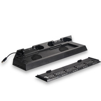 Support de refroidissement universel multifonctionnel pour console PS4/PS4 Slim, station d'accueil pour manettes, support de charge TP4-891