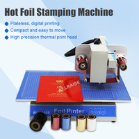 Machine à estamper à chaud numérique de bureau OR-8025, imprimante à feuille d'or en aluminium, machine à estamper à chaud automatique pour cuir, carnet