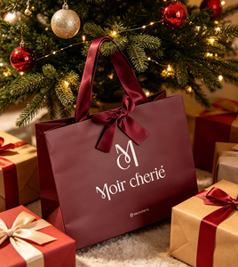 Bolsas de Papel de Lujo Personalizadas para Compras, Bolsas de Papel para Envasado de Cosméticos, Ropa y Regalos, Color Rojo Vino - Product Image 6