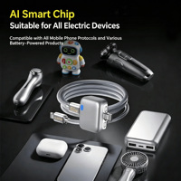 Nouvel adaptateur de protection de batterie intelligent TKT 140W à charge complète, chargeur à éjection automatique, protecteur Type-C à coupure automatique pour téléphone et ordinateur portable