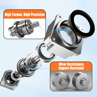 Réducteur planétaire HLTNC 4:1-70:1, boîte de vitesses haute précision HPS90MA pour moteur pas à pas, servomoteur, automatisation industrielle