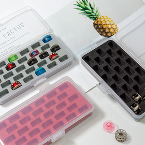 BEN YEDD Stockage de la <span class=keywords><strong>canette</strong></span> Stockage du noyau du fil Haute transparence 28/30 Grille Boîte rectangulaire Boîte de <span class=keywords><strong>rangement</strong></span> de la <span class=keywords><strong>canette</strong></span> Comprend une <span class=keywords><strong>canette</strong></span> - Product Image 2