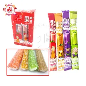 Mix di Frutta Halal Acido Gummy Molle Della Caramella Caramelle