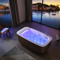 Jacuzzi et Baignoires Spa Modernes en Acrylique pour Hôtels et Villas
