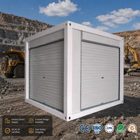 YT personnalisé 10-20 pieds luxe Mini Conteneur Maison Moderne Mobile Préfabriqué Structure en Acier Léger Bâtiments Garage Hangars